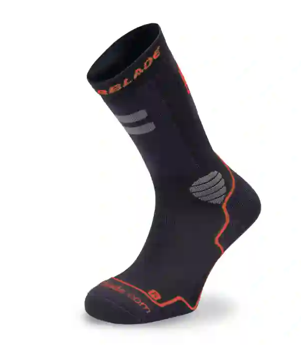 Calcetin High Performance Negro/ROJO XL