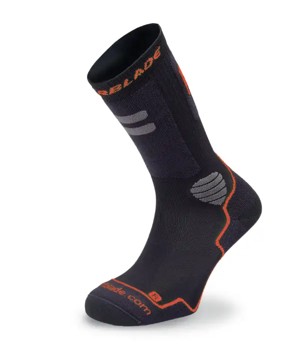 Calcetin High Performance Negro/ROJO XL