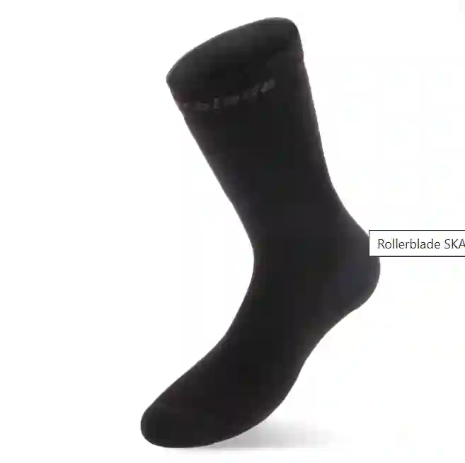 Calcetin skate 3 paquete negro l