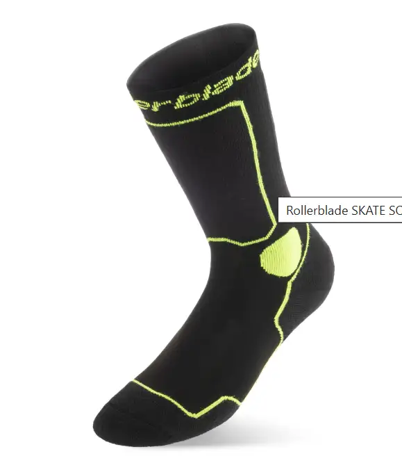 Calcetin skate negro/verde xl