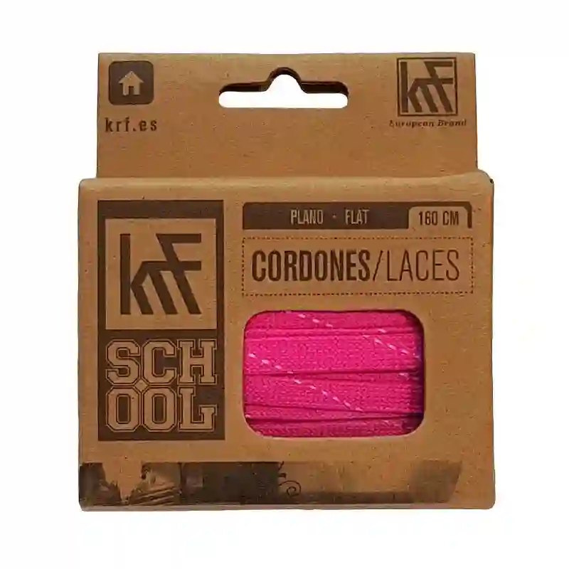 KRF ACC Pat Cordones Plano 160 cm Fucsia