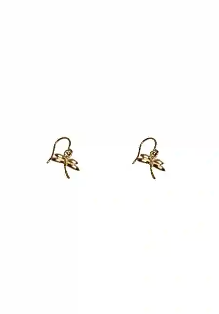 Vanderly Pendiente Dorado Brillo