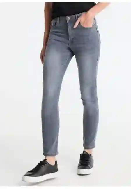 LOIS JEANS SKINNY ANKLE FIT BETTY MALYA 984 GRIS LAVADO