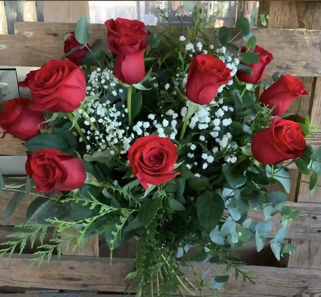 Ramo 12 Rosas Rojas