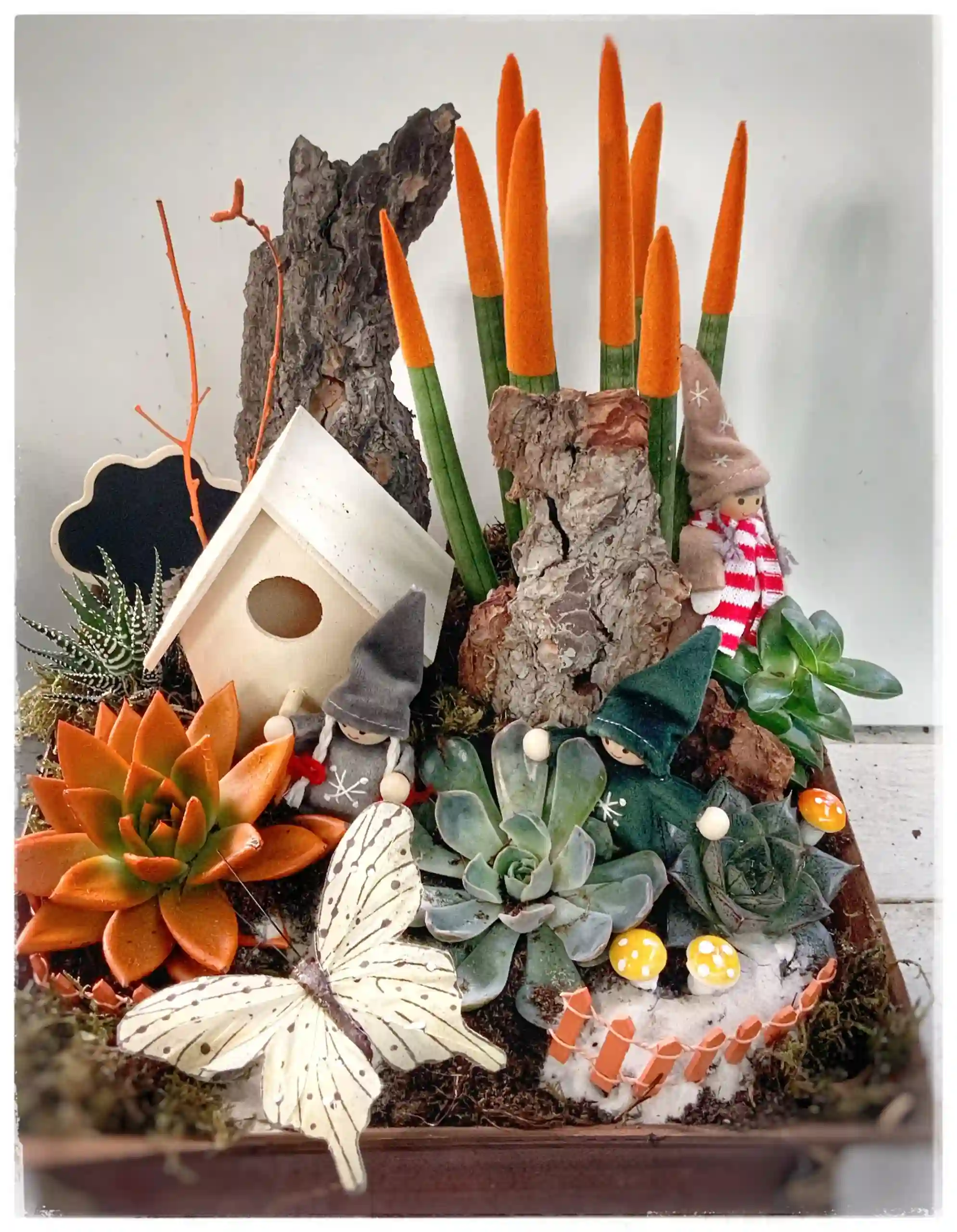 Mini jardín personalizado