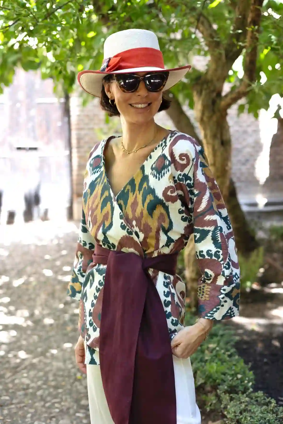 Camisa - Terracota Ikat Nuevo