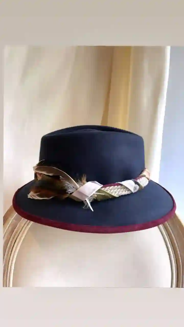 Fedora AZUL MARINO-Burdeos (copia)