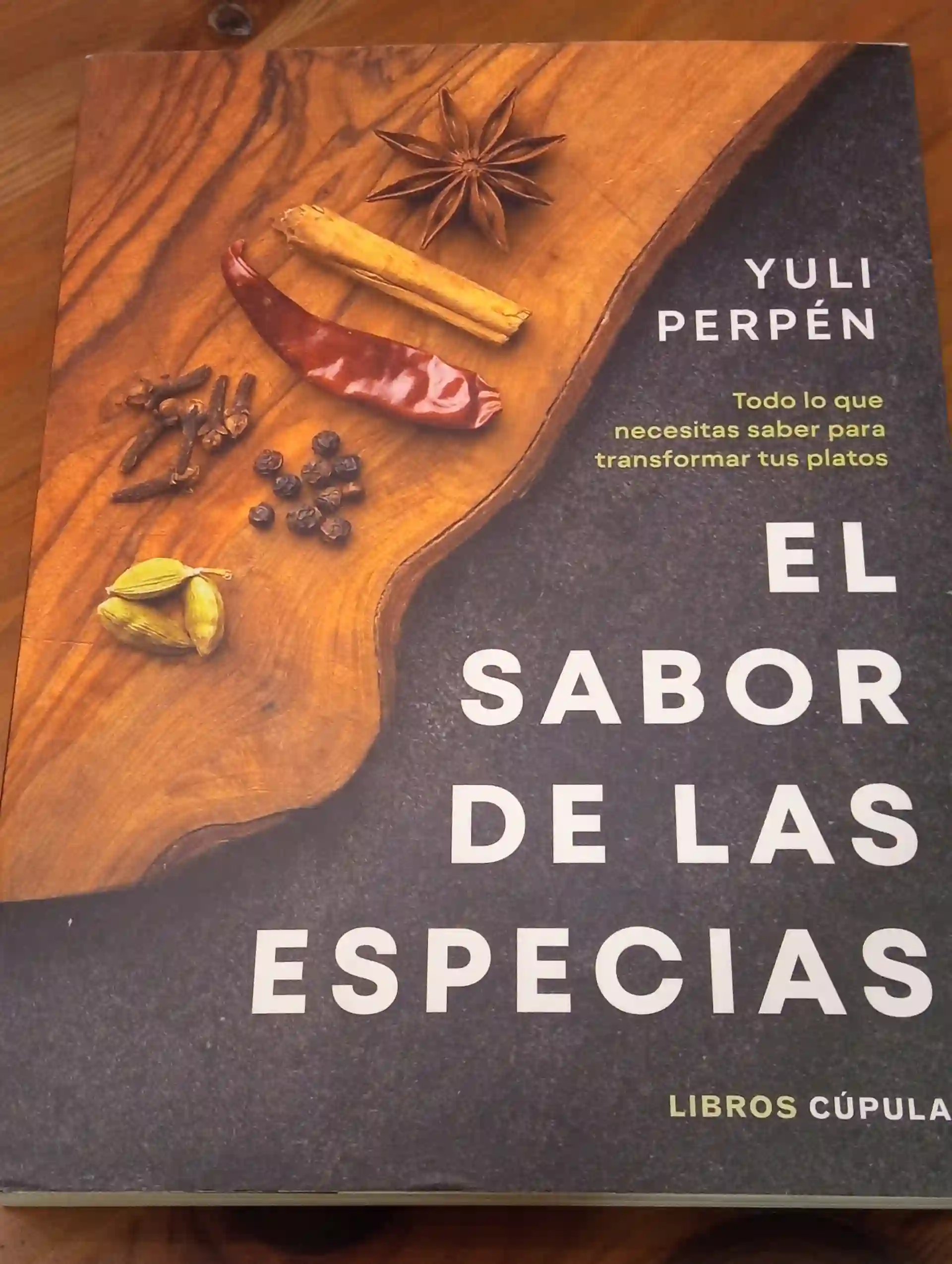 El sabor de las especias, libro