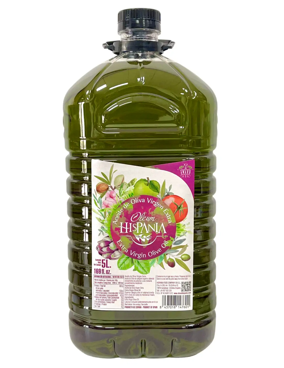 Oleum Hispania Experimencia única - Garrafa Pet 5l