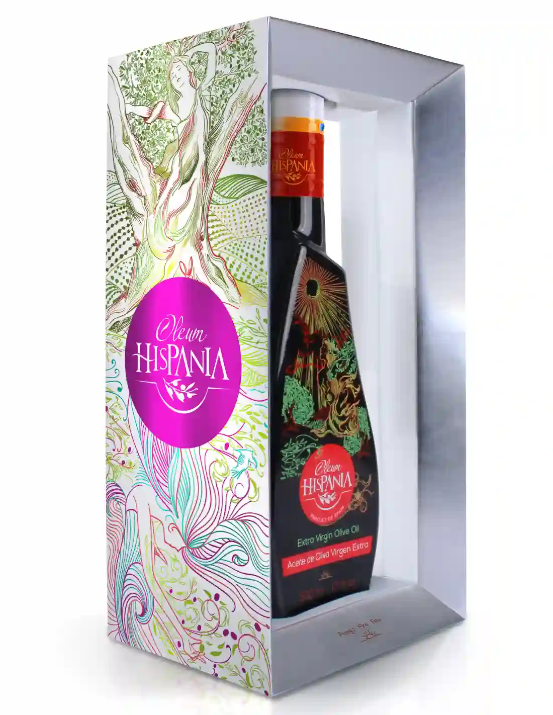 4x Oleum Hispania 4 Elementos "Fuego" - Estuche 500 ml.