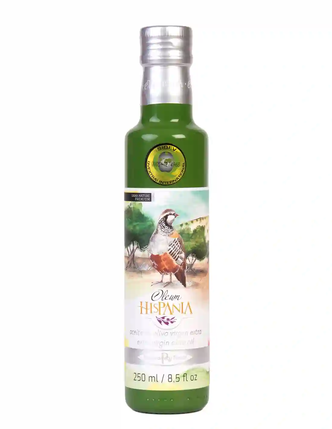 Oleum Hispania Nature Premium Picual - Botella de vidrio 250 ml.