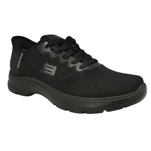Zapatillas Hombre Facil de Calzar Negro 652