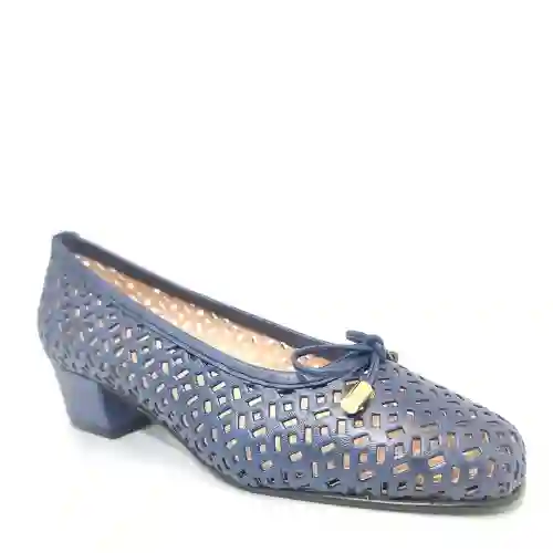 Zapato salon Roldan 2576 Azul