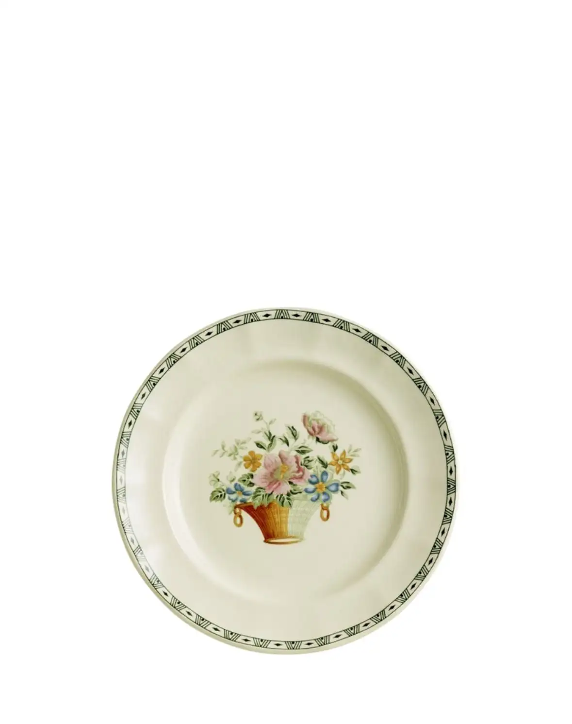 Floral basket dessert of the Cartuja de Sevilla