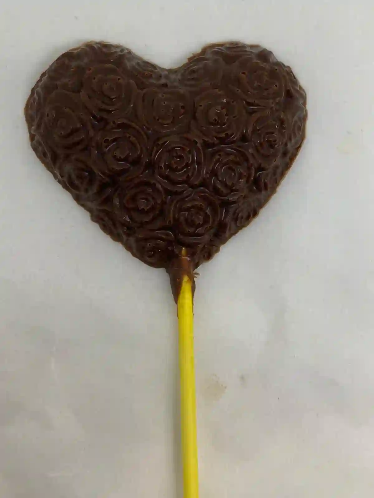 Piruleta Corazón de Chocolate Suave "Premiere"