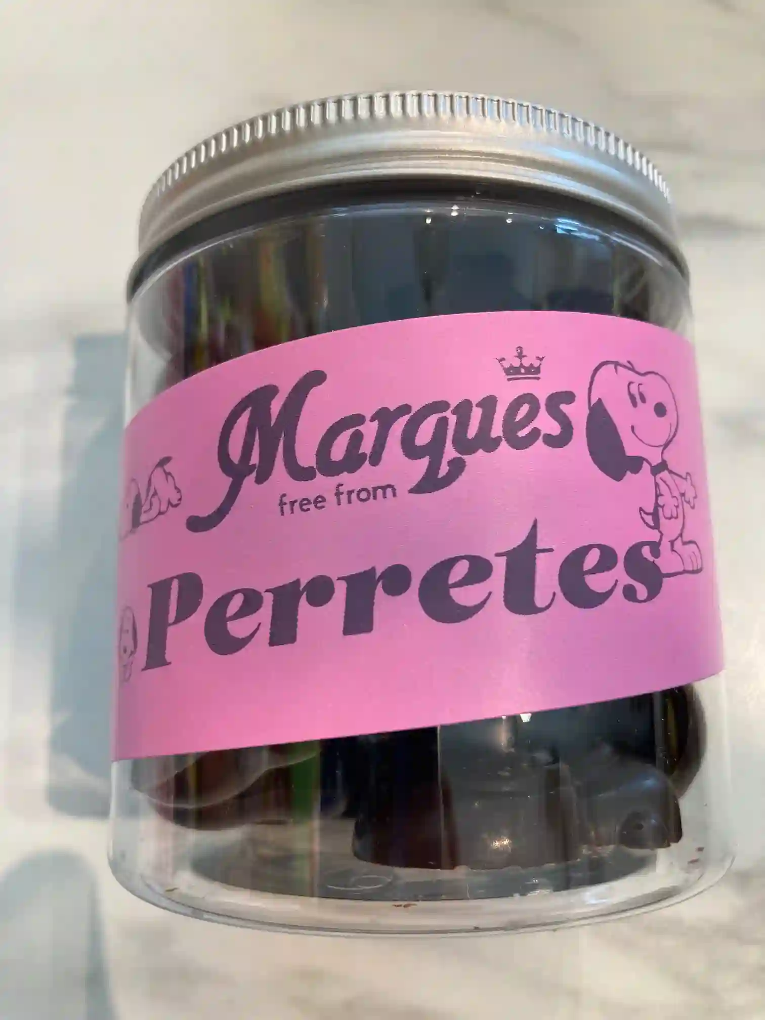[ETL] Perretes de chocolate negro "Etoile". Bote de 100g.