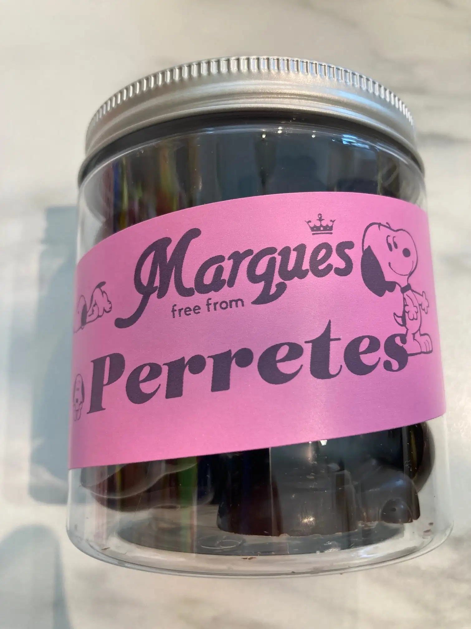 [ETL] Perretes de chocolate negro "Etoile". Bote de 100g.
