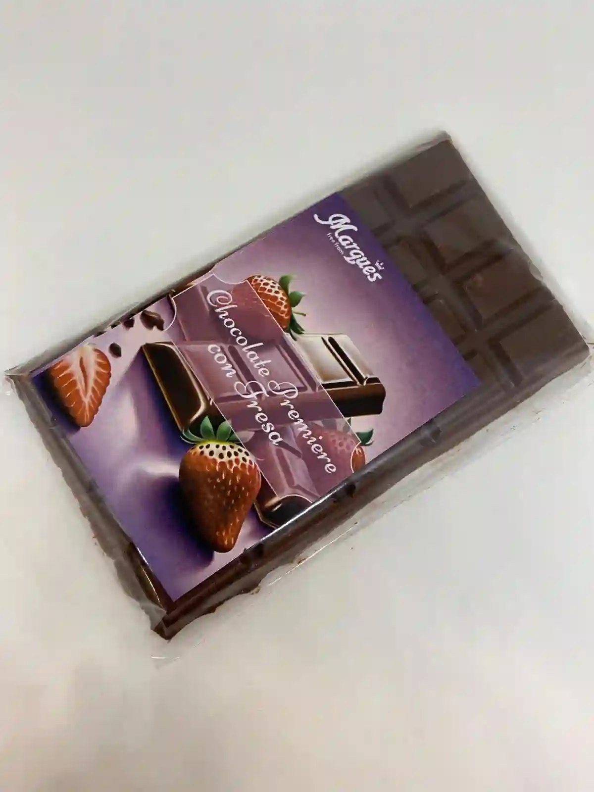 Tableta de Chocolate Suave Con Fresa, 95G