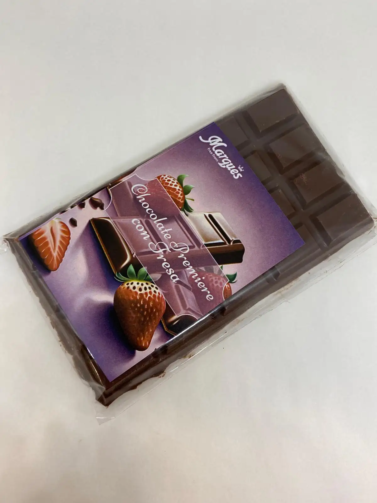 Tableta de Chocolate Suave Con Fresa, 95G