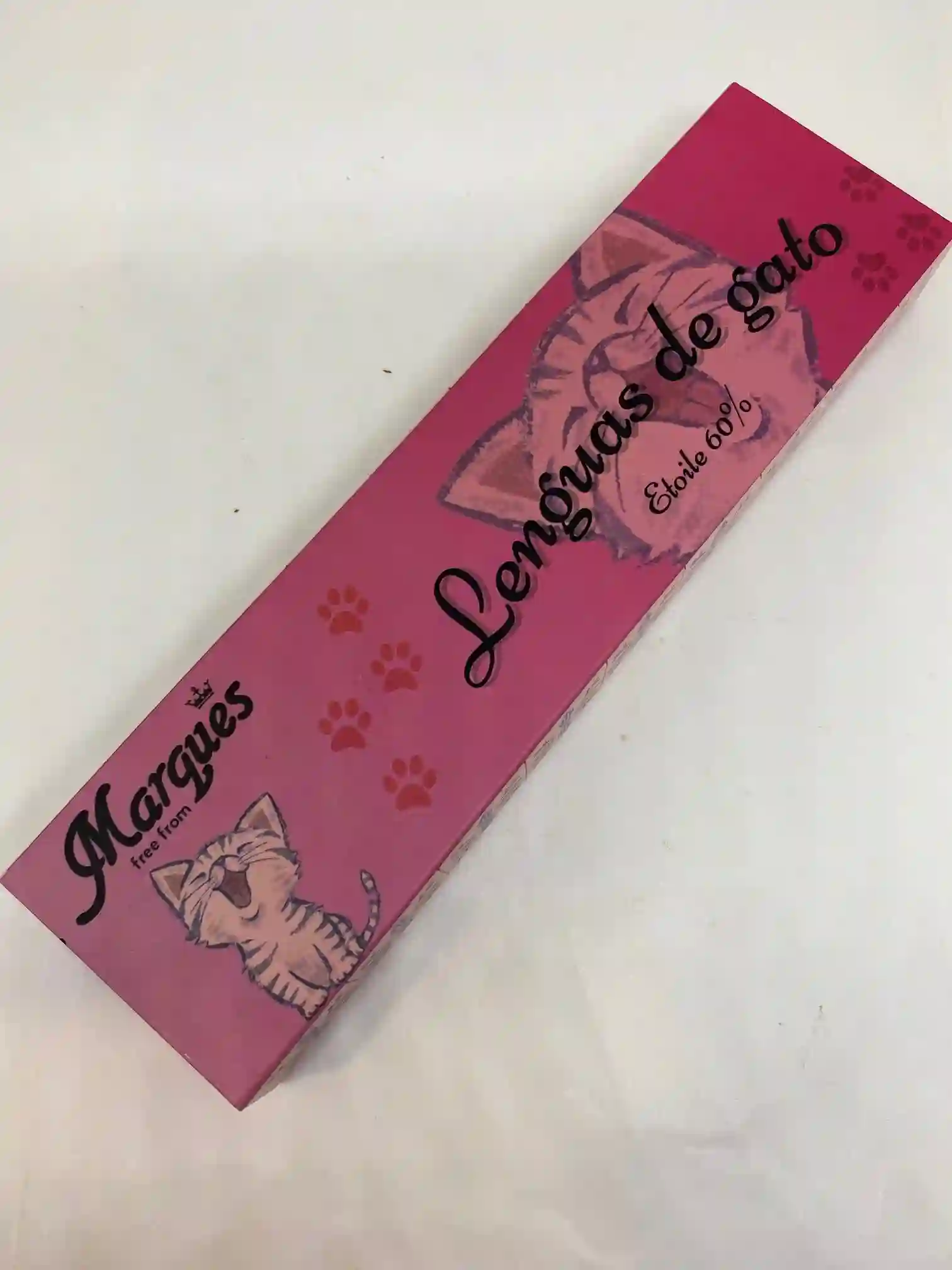 Lenguas de gato "Etoile". Caja de 36 unidades, 110g