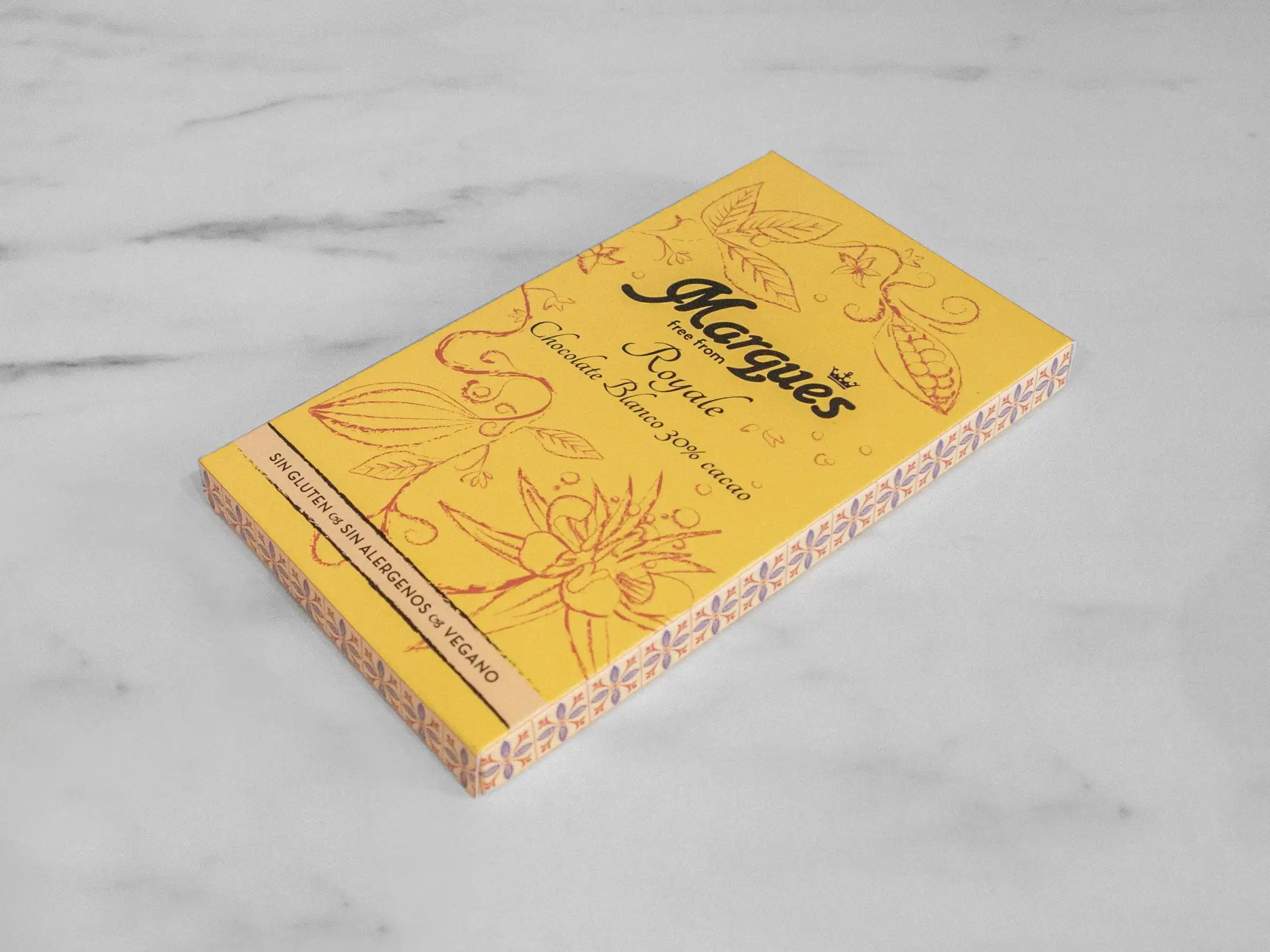 [T95] Tableta de chocolate blanco "Royale" 95g.