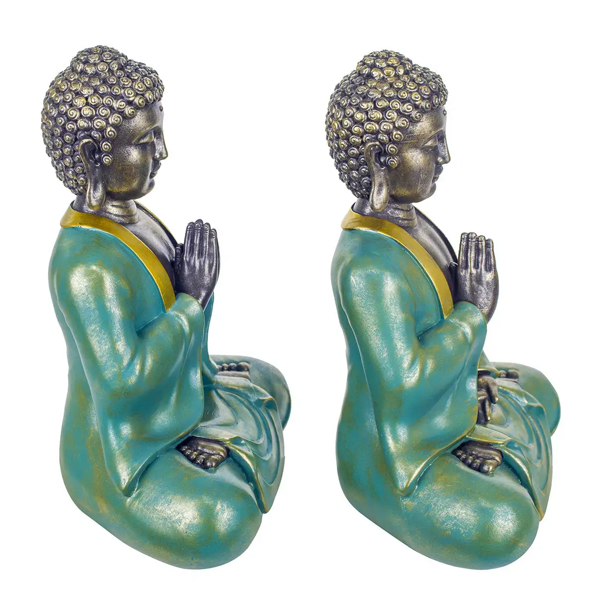 Buddha figure in resin - Image 3