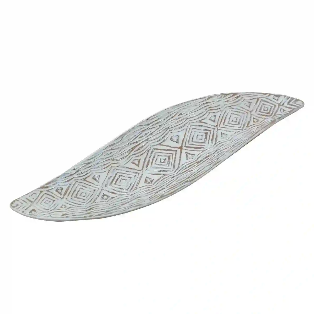 Plato decorativo Ovalado en resina.