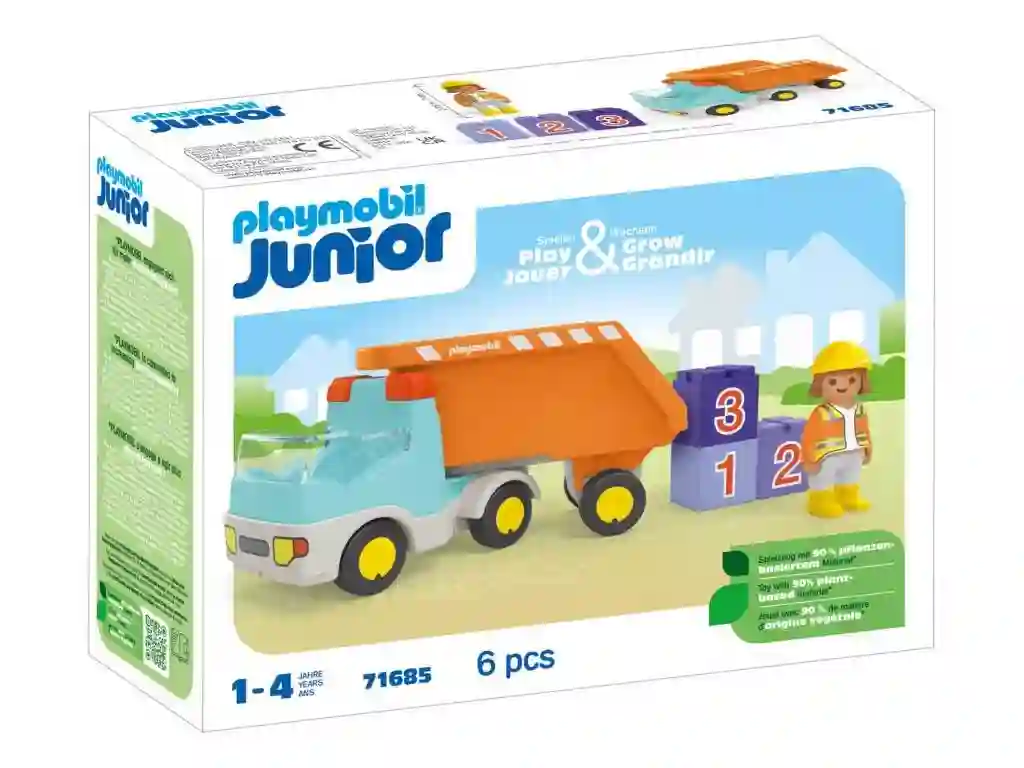 PlayMobil® 71685 Junior: Camión de Construcción