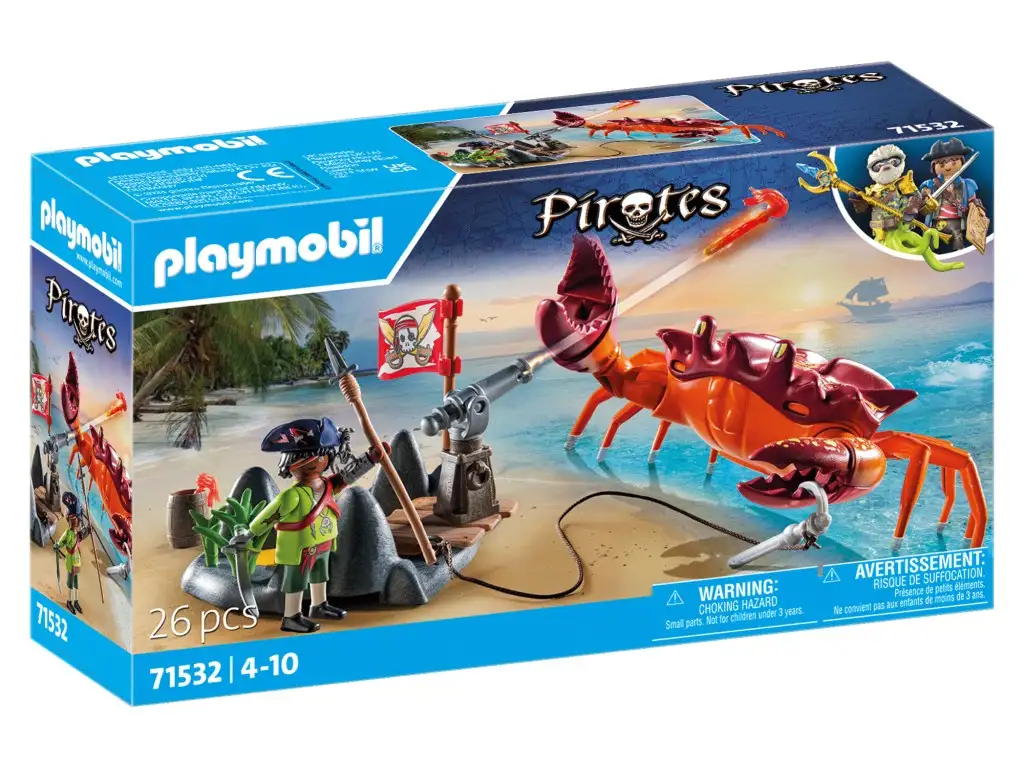 PlayMobil® 71532 Batalla Con El Cangrejo Gigante