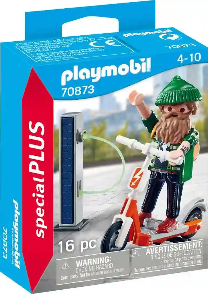 Playmobil® 70873 Hipster con e-scooter