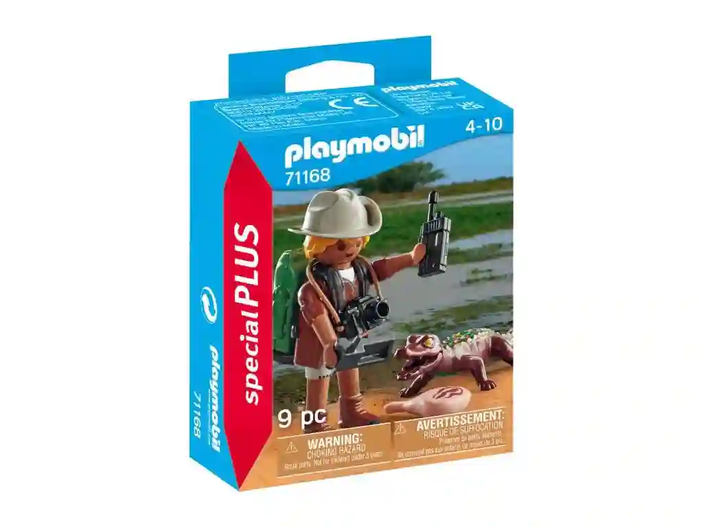 PlayMobil® 71168 Investigador Con Caimán