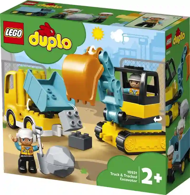 LEGO® 10931 Camión y Excavadora Con Orugas