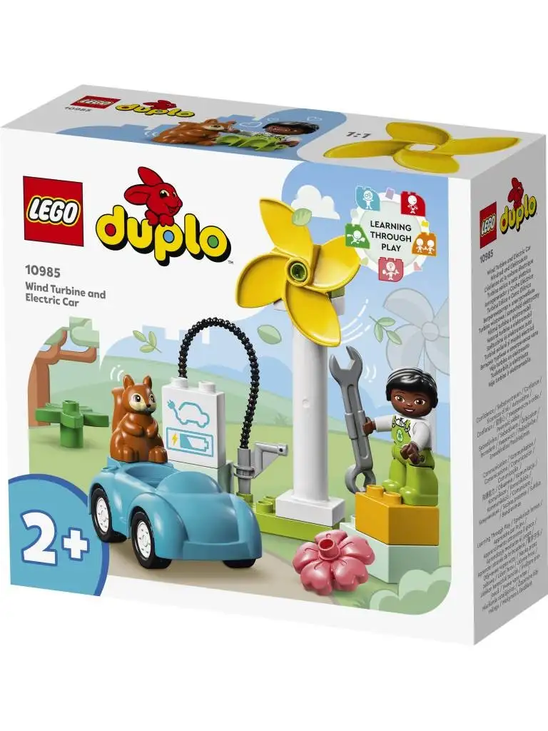 LEGO® 10985 Aerogenerador y Coche Eléctrico