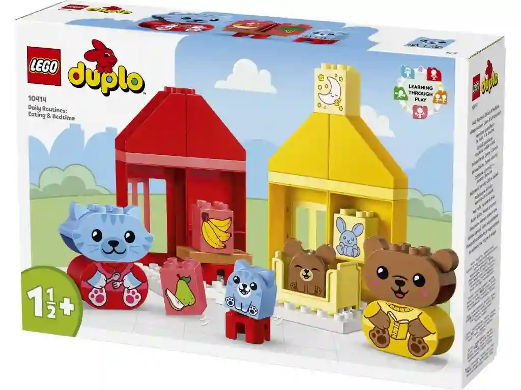 LEGO® 10414 Rutinas Diarias: Comer y Dormir