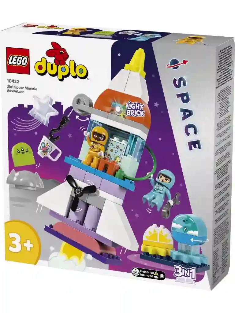 LEGO® 10422 Aventura en Lanzadera Espacial 3en1