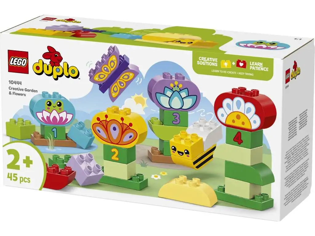 LEGO® 10444 Jardín y Flores Creativas