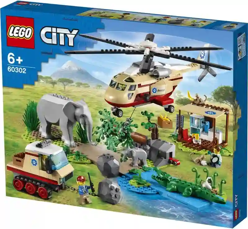 LEGO® 60302 Rescate de la Fauna Salvaje: Operación