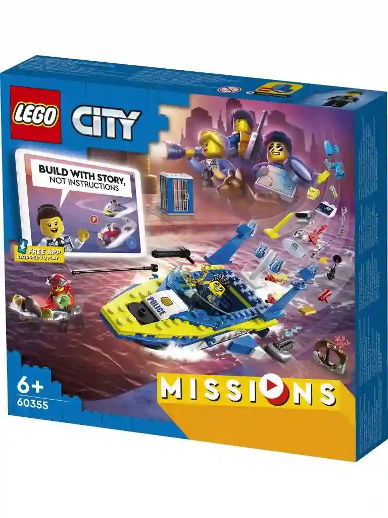 LEGO® 60355 Misiones de Investigación de la Policía Acuática