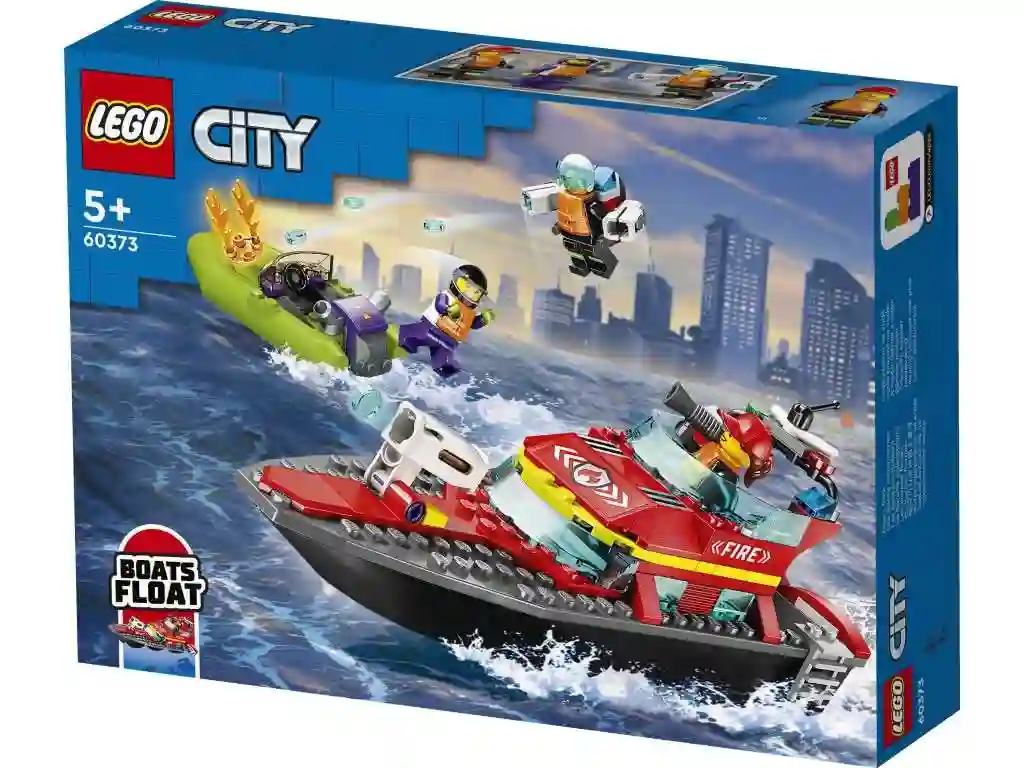 LEGO® 60373 Lancha de Rescate de Bomberos