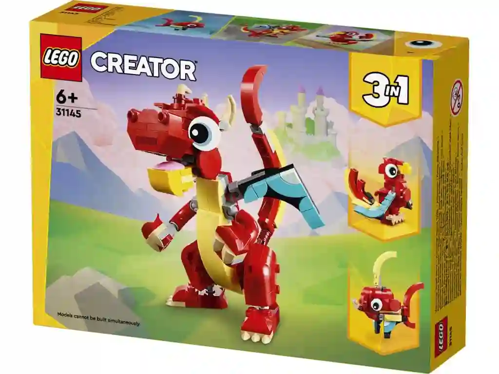 LEGO® 31145 Dragón Rojo