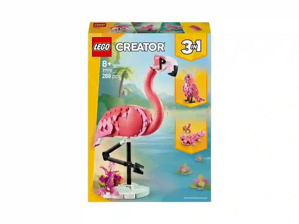 LEGO® 31170 Fauna Salvaje: Flamenco Rosa