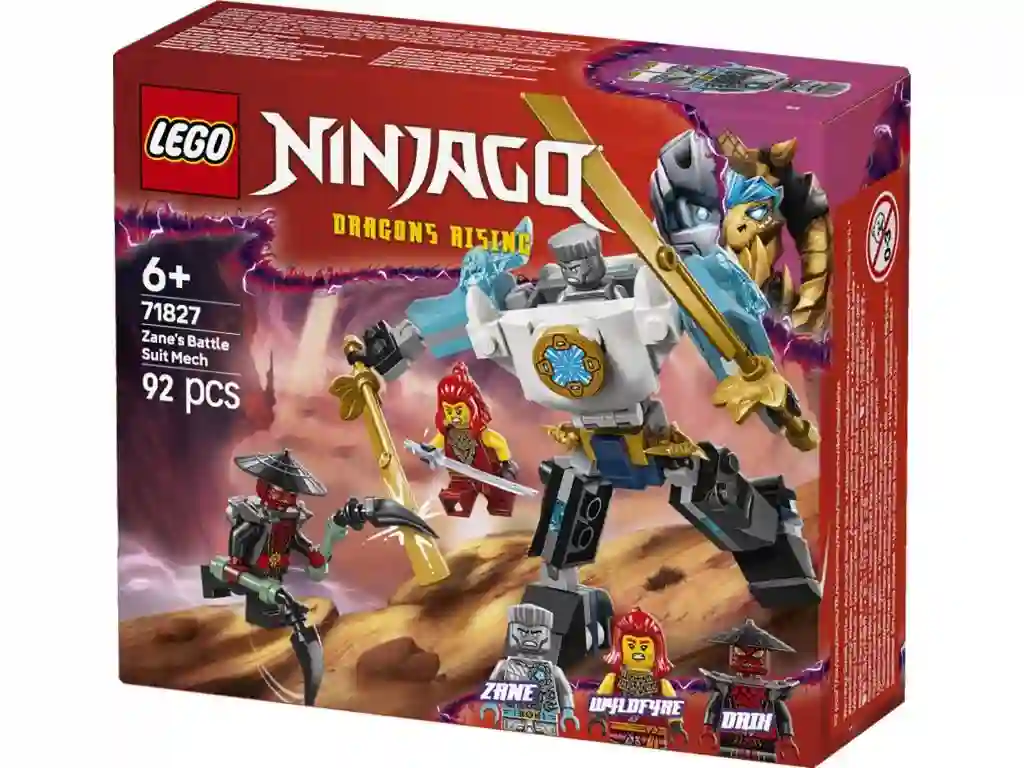 LEGO® 71827 Armadura robótica de combate de zane