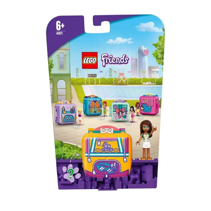 LEGO® 41671 CUBO DE NADADORA DE ANDREA