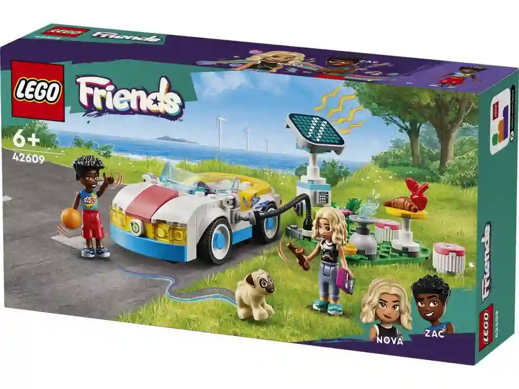 LEGO® 42609 COCHE ELÍCRICO Y CARGADOR
