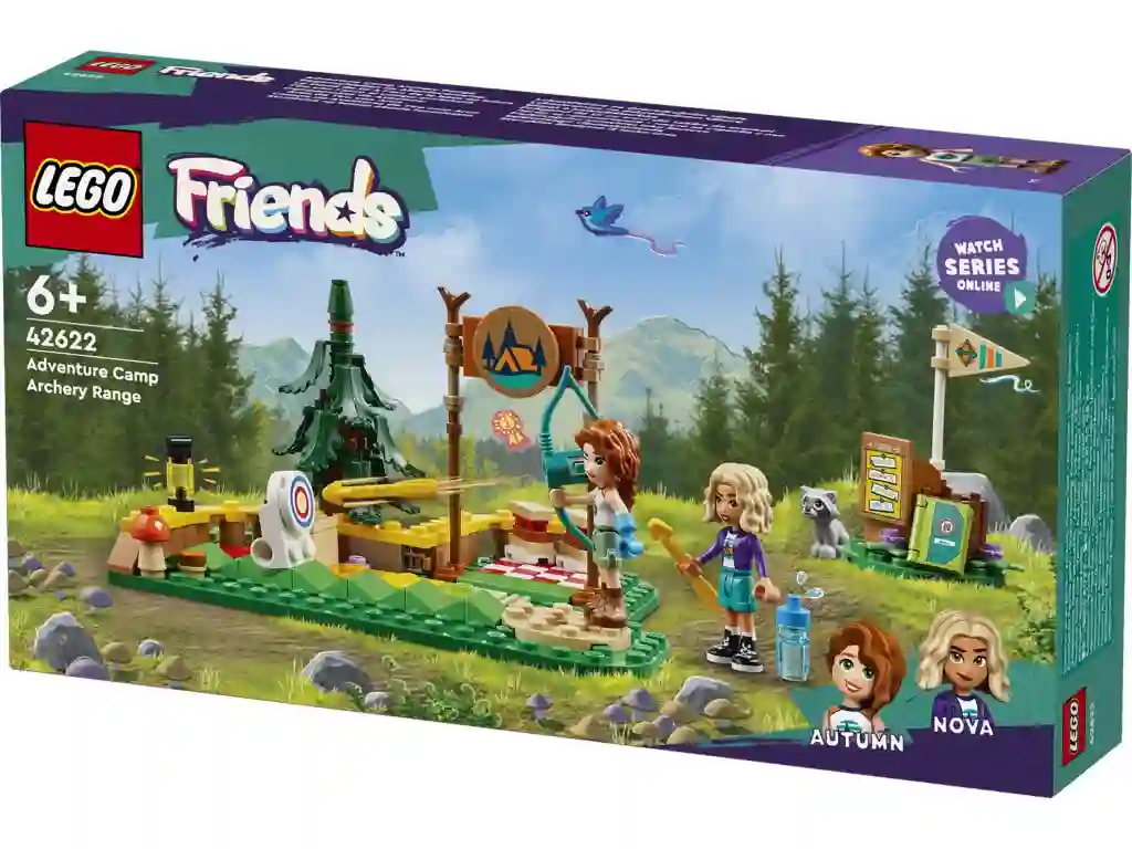 LEGO® 42622 Campamento de Aventura: Área de Tiro Con Arco
