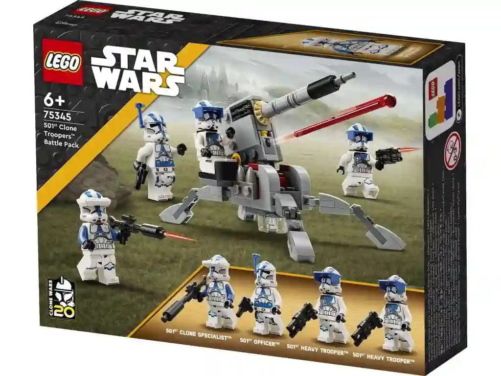 LEGO® 75345 PACK DE COMBATE: SOLDADOS CLON DE LA 501