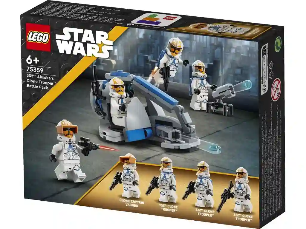 LEGO® 75359 PACK DE COMBATE: SOLDADOS CLON DE LA 332 DE AHSOKA