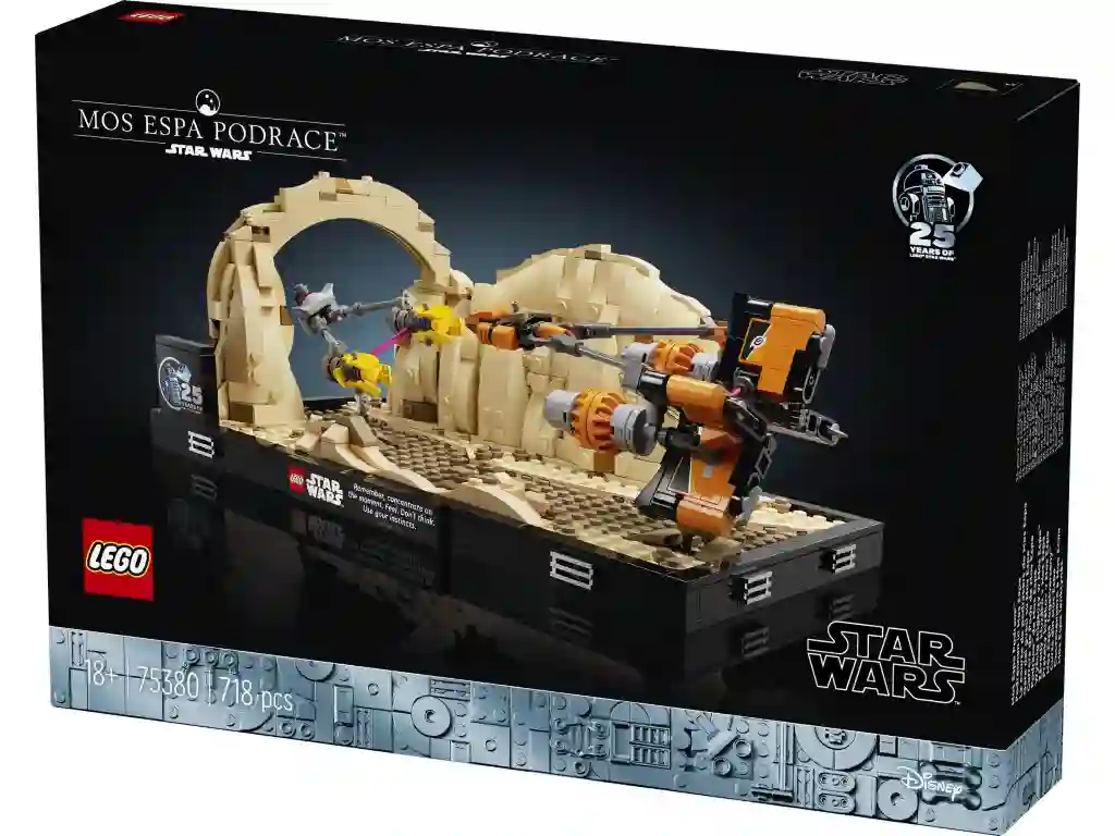 LEGO® 75380 Diorama: Carrera de Vainas de Mos Espa