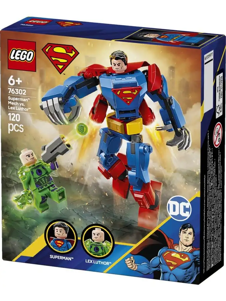 LEGO® 76302 Armadura Robótica de Superman ™ vs. Lex Luthor ™