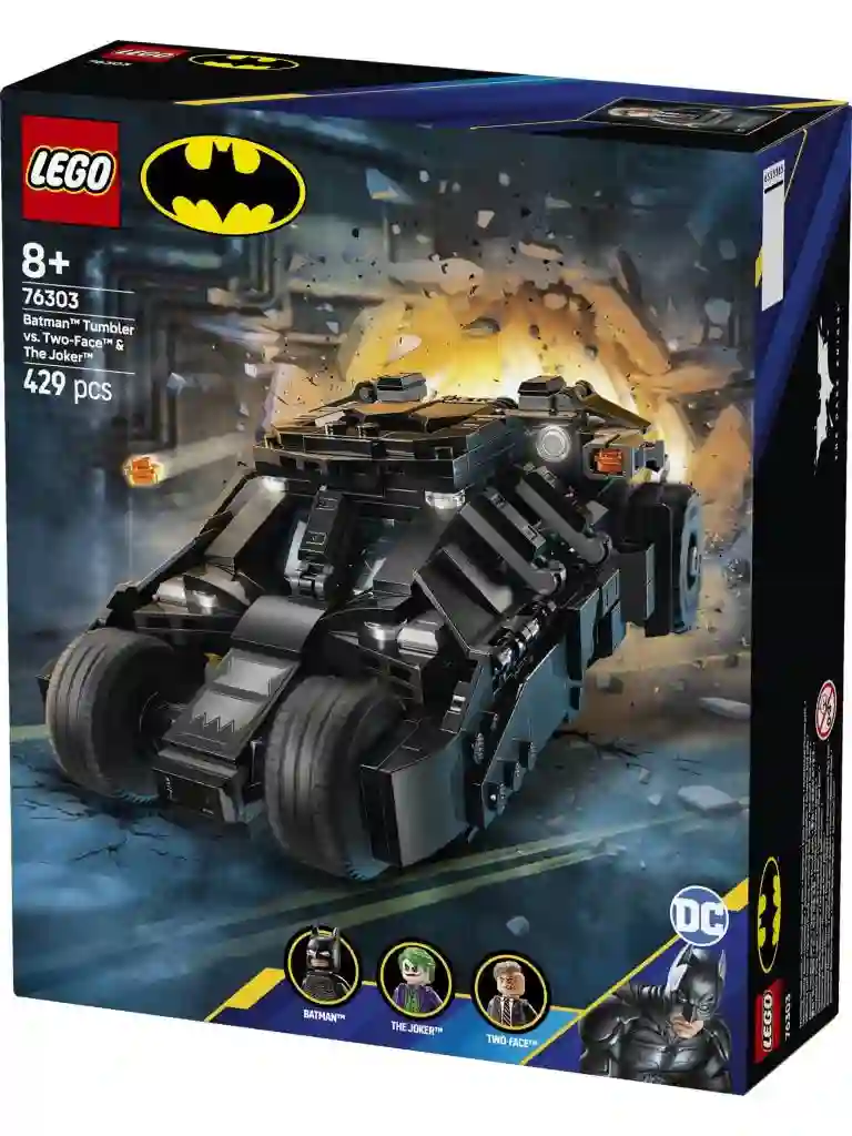 LEGO® 76303 Tumbler de Batman™ vs. Two-Face™ y The Joker™